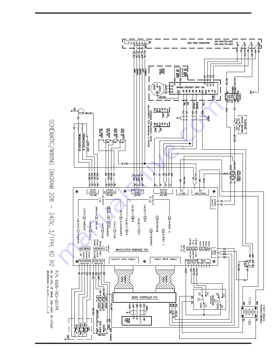 Dexter Laundry Wn0600ea-13en2x-sskcs-usx Parts & Service Manual Download Page 117