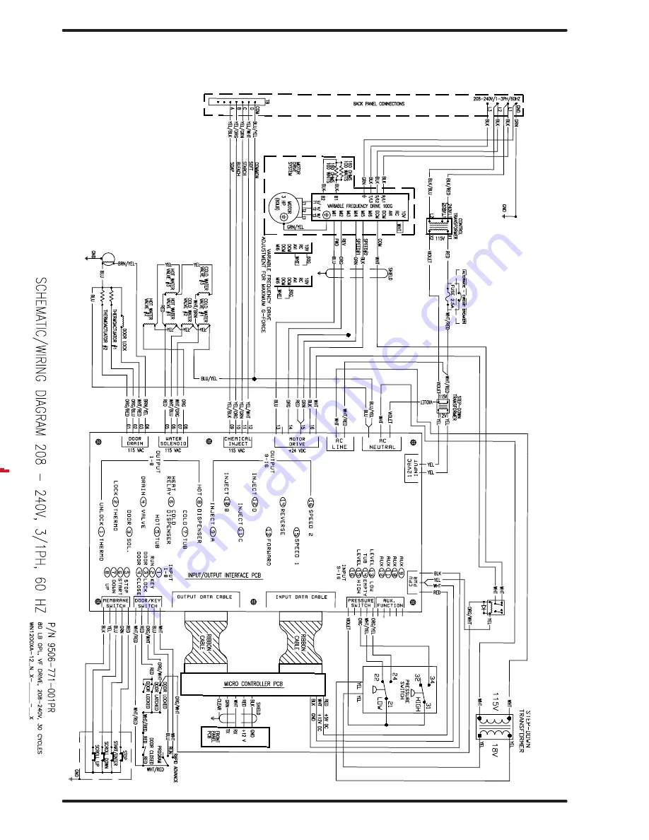 Dexter Laundry Wn0600ea-13en2x-sskcs-usx Parts & Service Manual Download Page 118