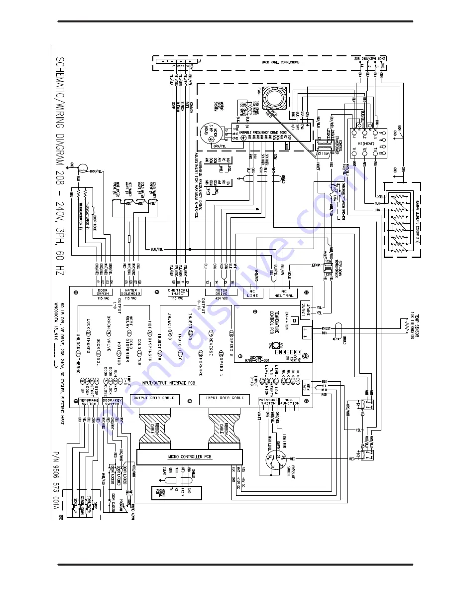 Dexter Laundry Wn0600ea-13en2x-sskcs-usx Parts & Service Manual Download Page 129