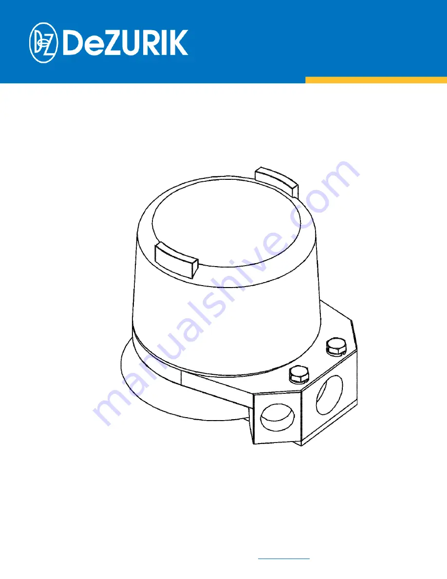 DeZurik D10350 Quick Start Manual Download Page 1