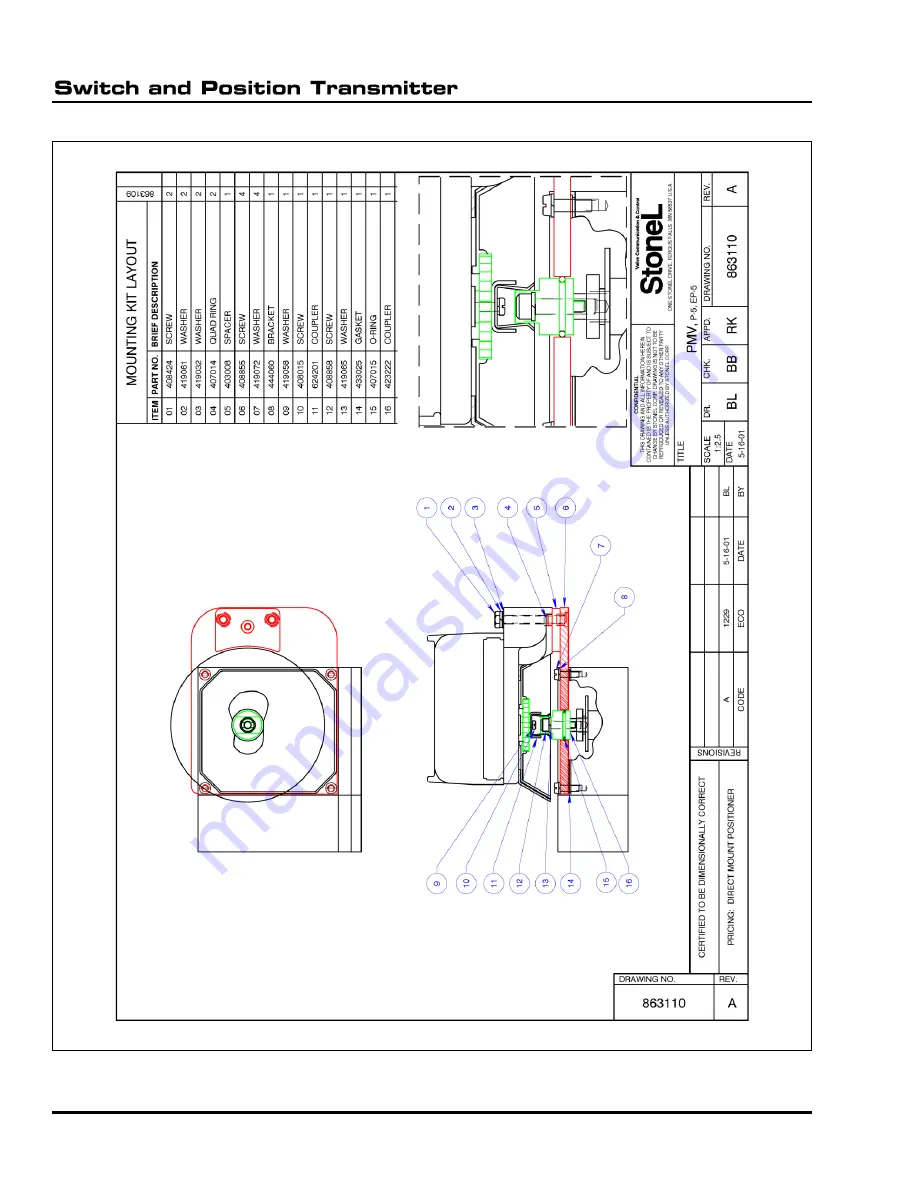 DeZurik D10350 Quick Start Manual Download Page 8