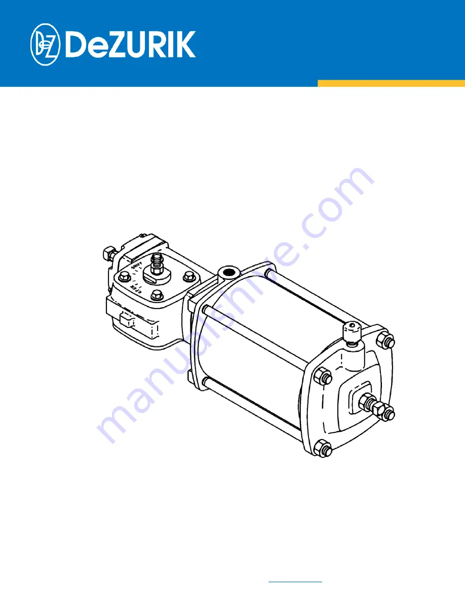 DeZurik POWERRAC R1 Instruction Manual Download Page 1