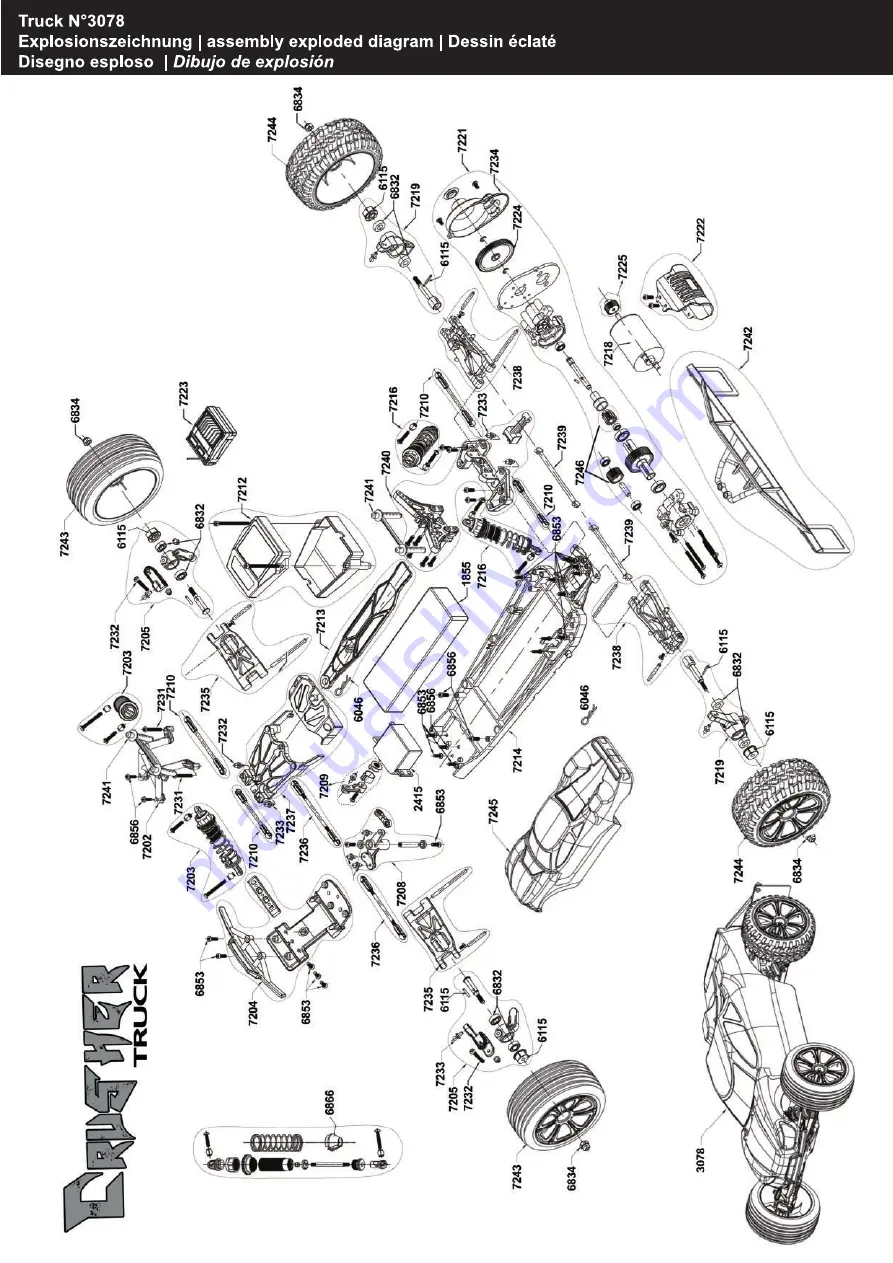 DF-models Crusher 2WD Buggy RTR / BT7101 Скачать руководство пользователя страница 17