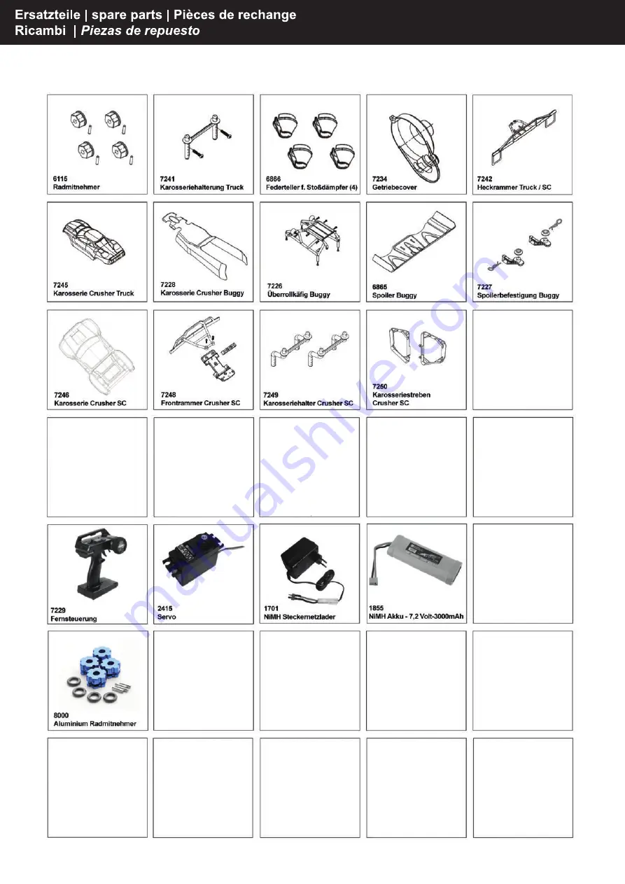 DF-models Crusher 2WD Buggy RTR / BT7101 Manual Download Page 21