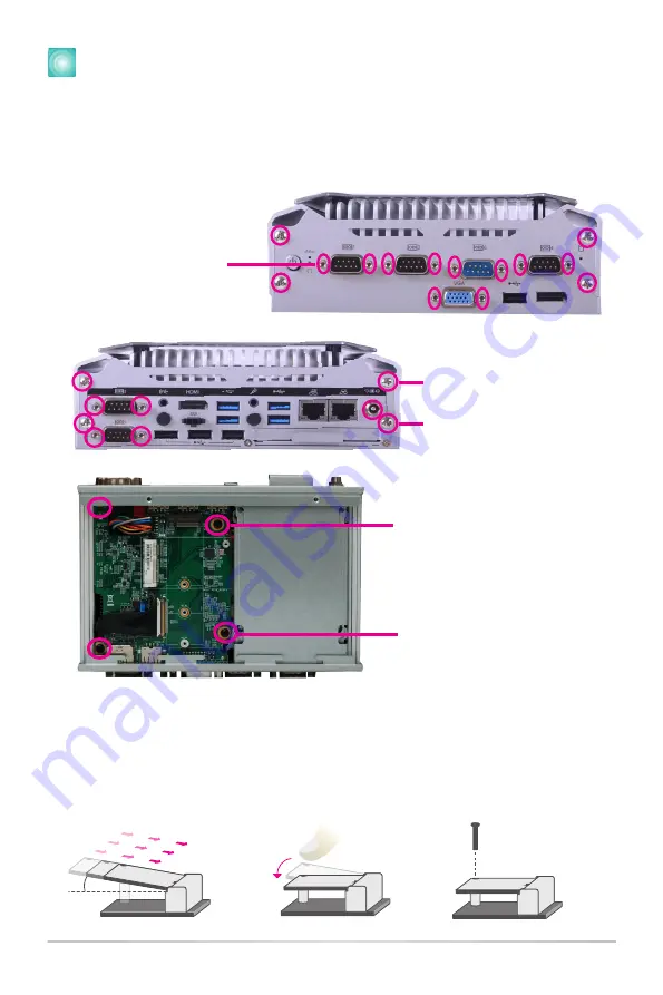 DFI EC70A-KU Quick Installation Manual Download Page 3