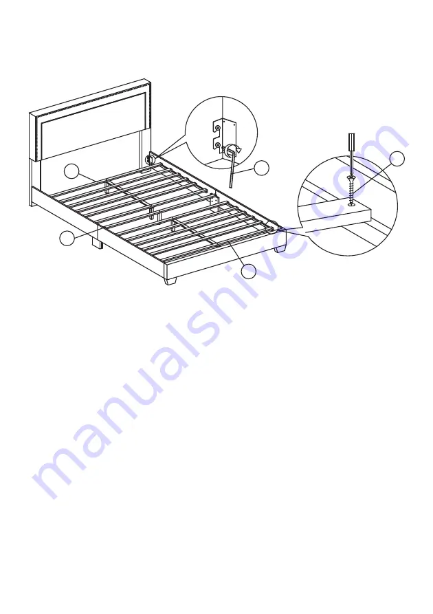 dg casa 16650-Q Assembly Instruction Manual Download Page 8