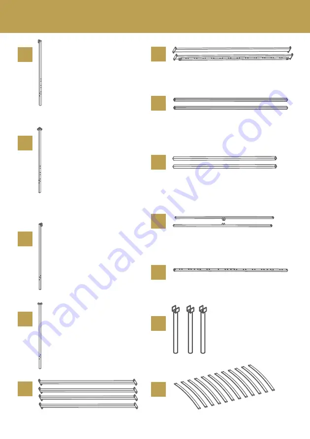 dg casa 30250-Q Assembly Instruction Manual Download Page 5