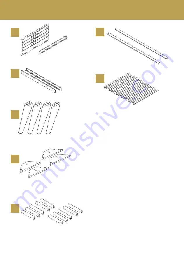 dg casa SOLOMAN 12050-K Assembly Instruction Manual Download Page 4