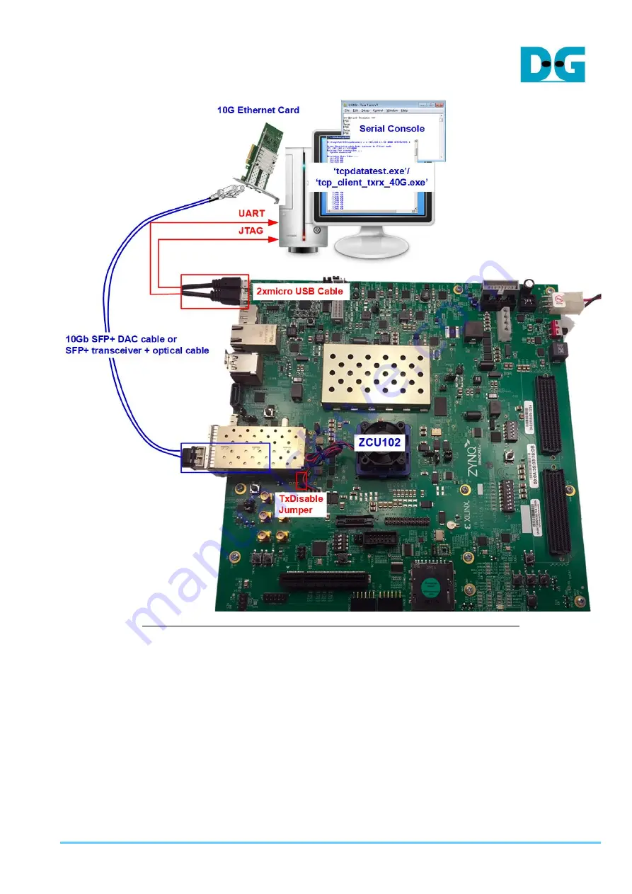 DG TOE10G IP Скачать руководство пользователя страница 5