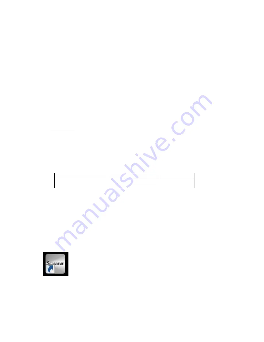 DGH TECHNOLOGY Scanmate-B DGH 8000 Operator'S Manual Download Page 10