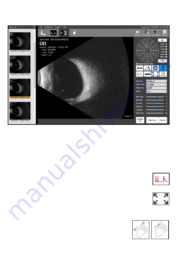 DGH TECHNOLOGY SCANMATE FLEX Operator'S Manual Download Page 20