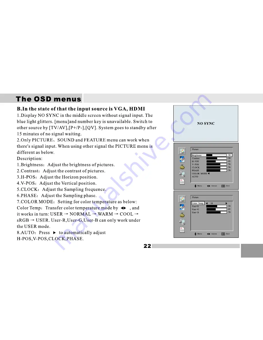 DGM LTV-3204H User Manual Download Page 23