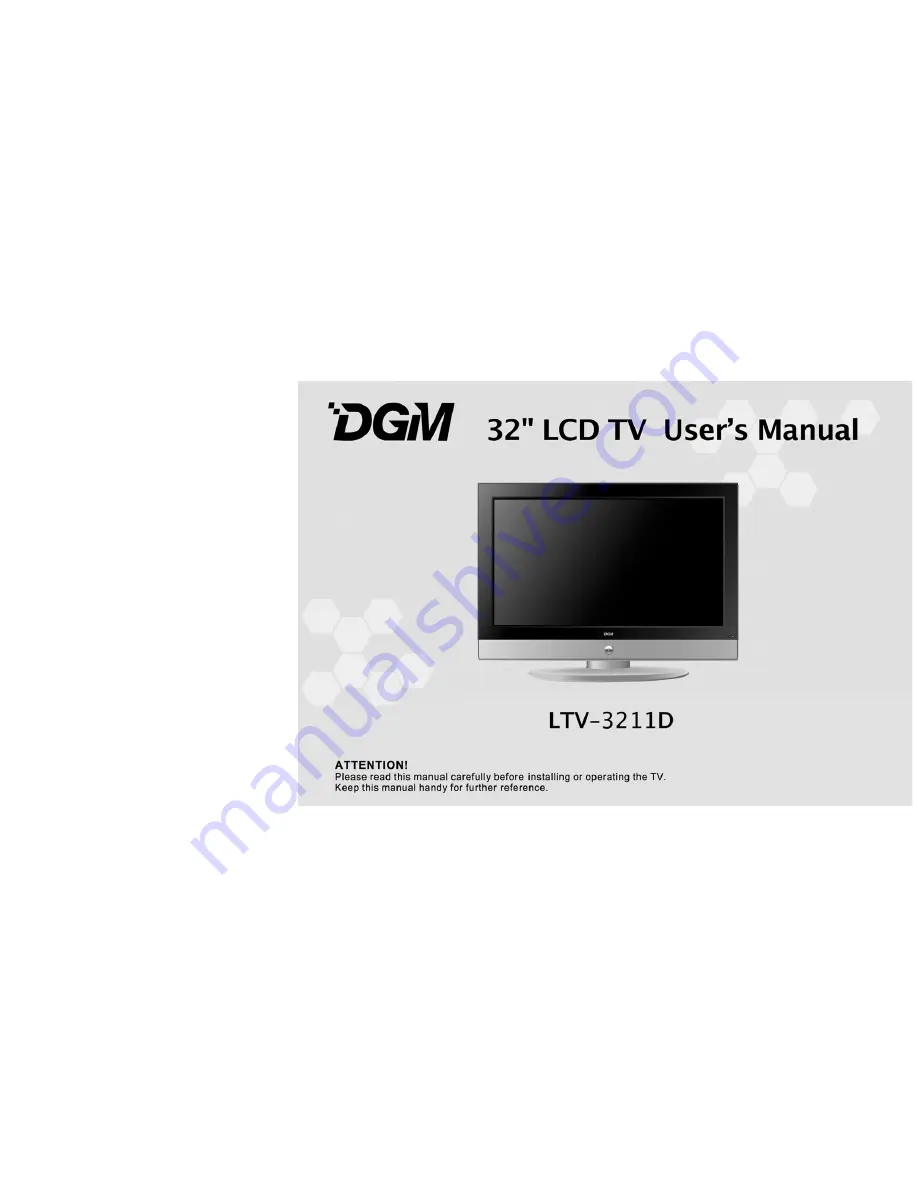 DGM LTV-3211D User Manual Download Page 1