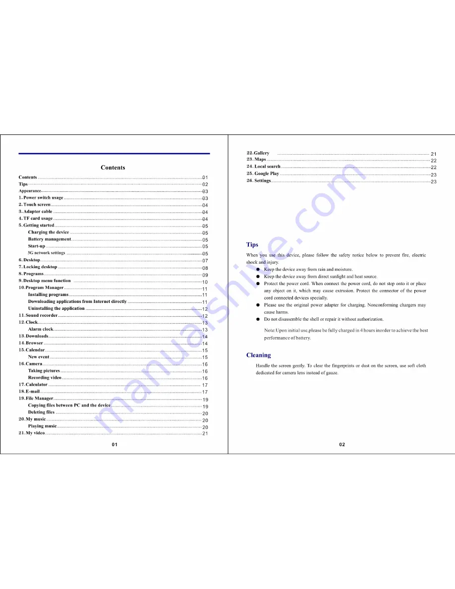 DGM T-825QI User Manual Download Page 2