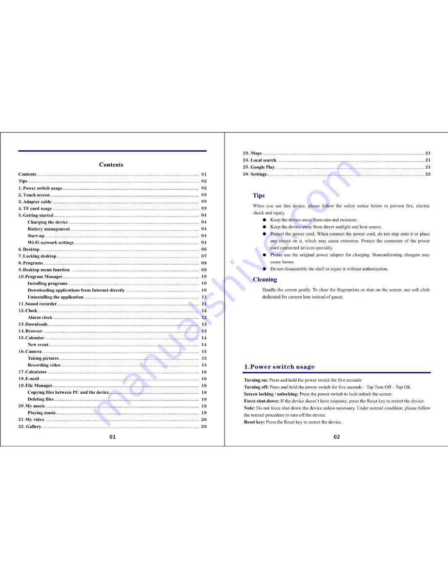 DGM T-909 User Manual Download Page 2