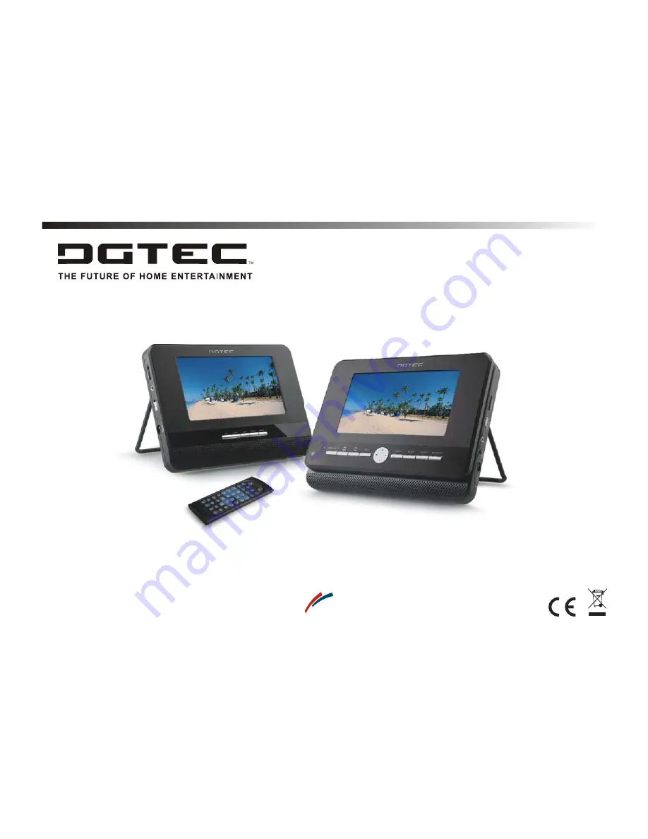 DGTEC DG-350DSDVD Скачать руководство пользователя страница 1