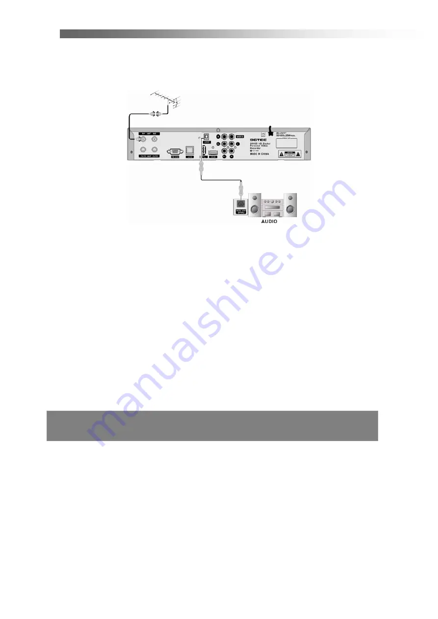 DGTEC DG-FV500PVR User Manual Download Page 10