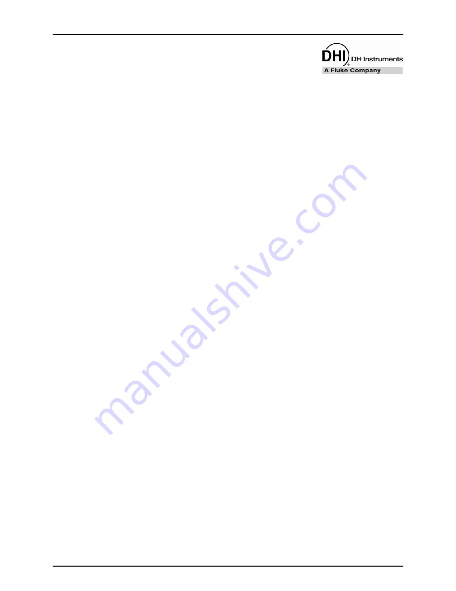 DH Instruments MFC SWITCHBOX User Manual Download Page 1