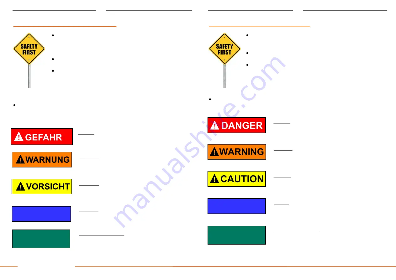 Dhollandia CH100 Series User'S Manual Maintenance And Repair Download Page 9