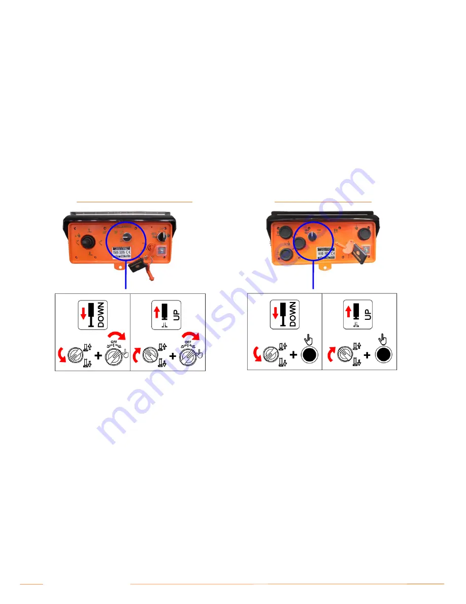 Dhollandia DH-RC.10 Operation Manual Download Page 42