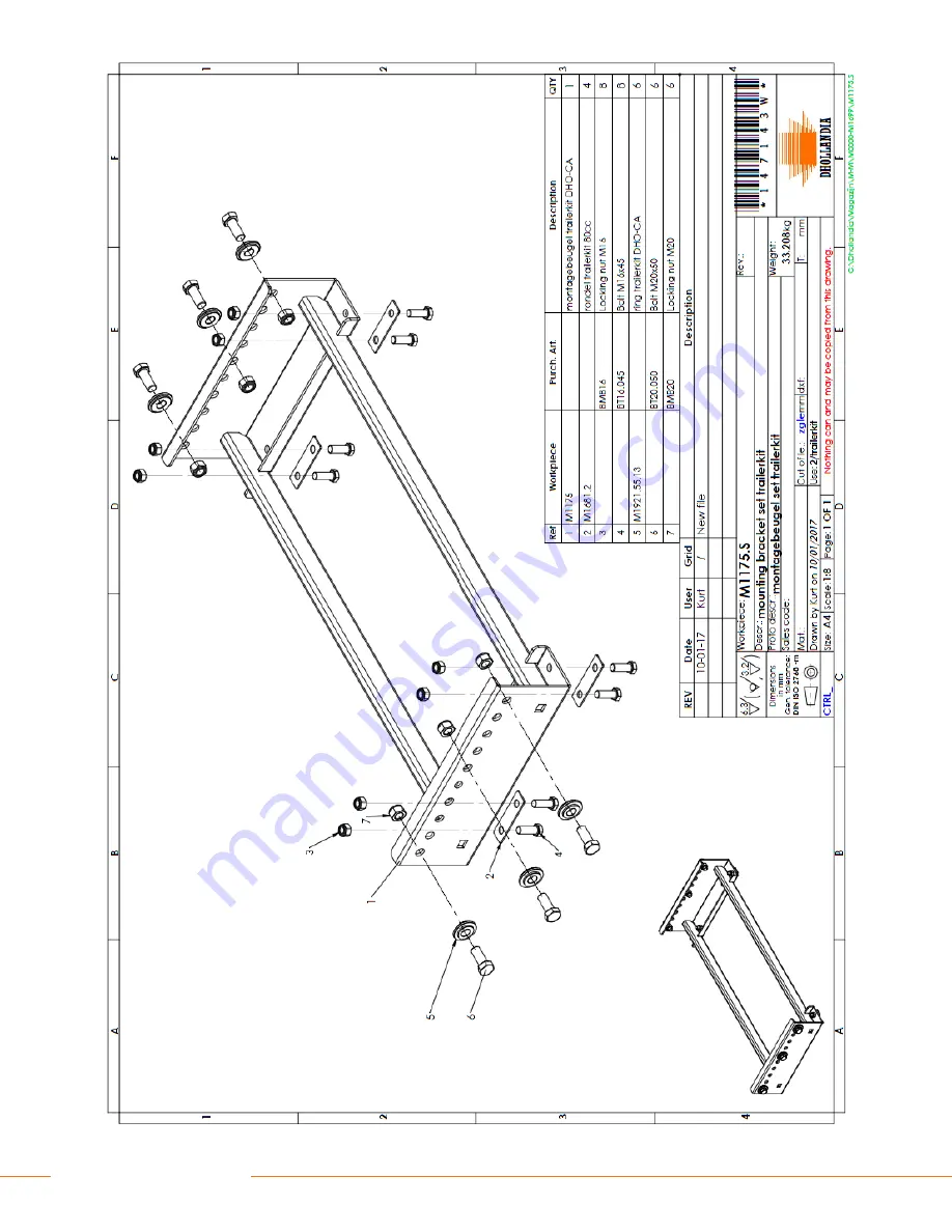 Dhollandia DH-SM Installation Manual Download Page 63