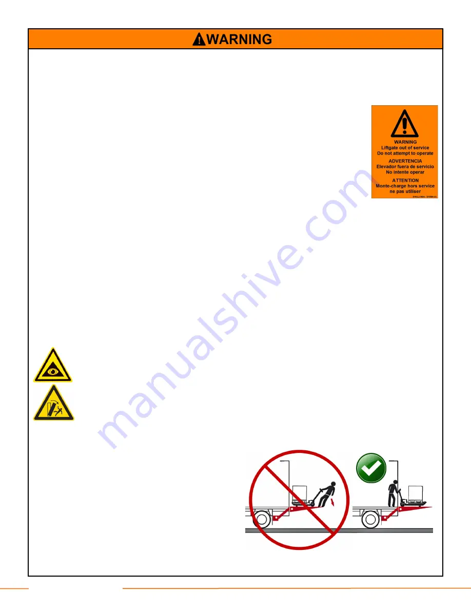 Dhollandia DH-VO.07.K9 Operation Manual Download Page 16