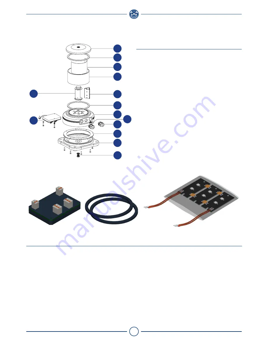 DHR DHR80 LED Technical Manual Download Page 8