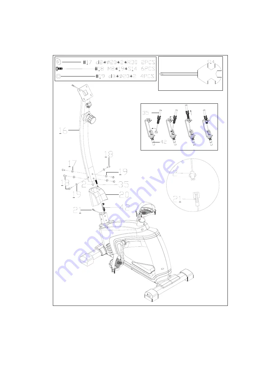 DHS Fitness DHS 2615 Скачать руководство пользователя страница 8