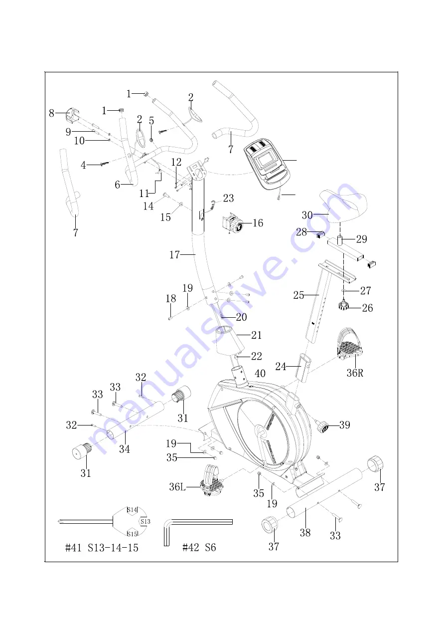 DHS Fitness DHS 2621 User Manual Download Page 3