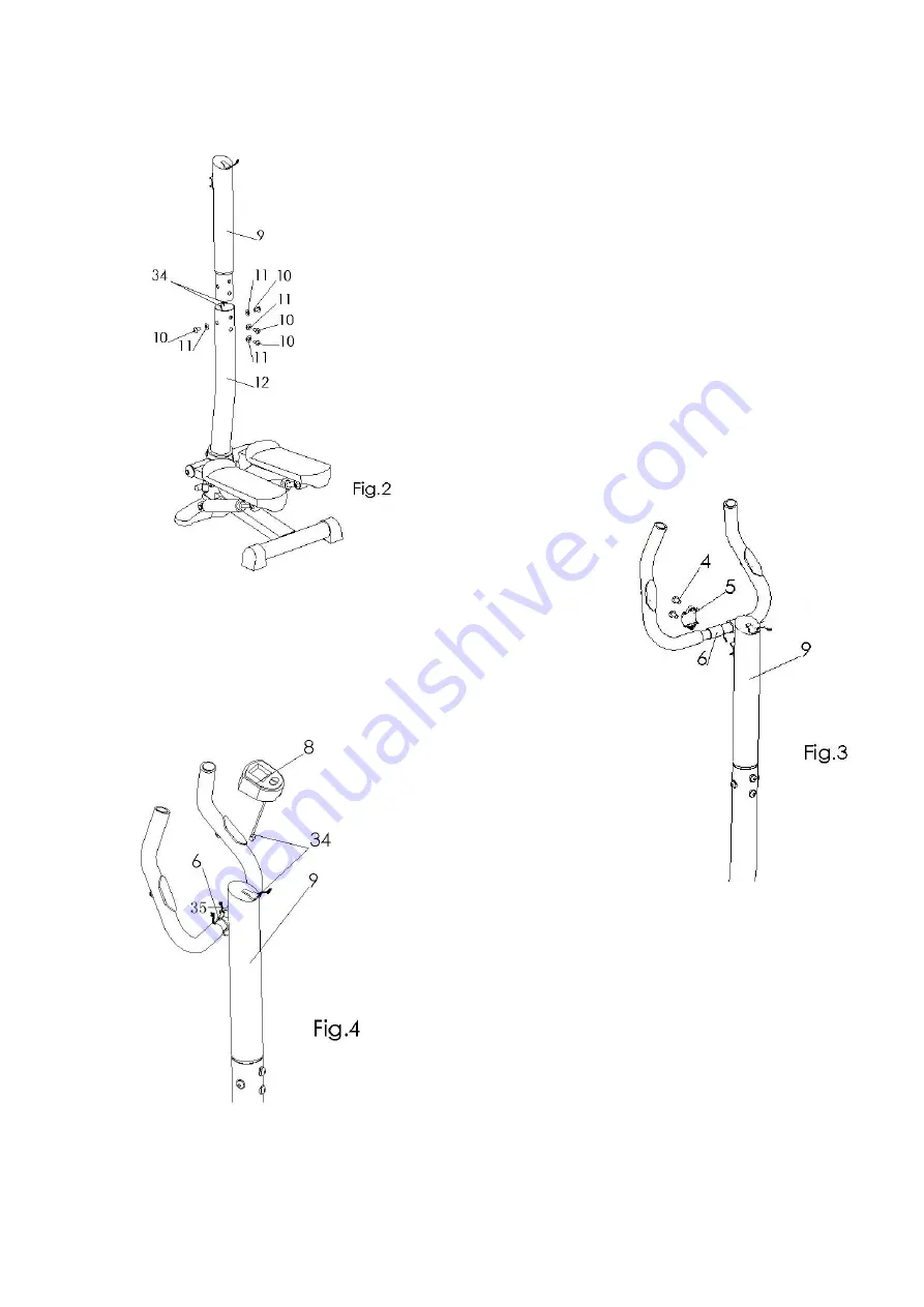 DHS Fitness DHS 3030 Скачать руководство пользователя страница 3