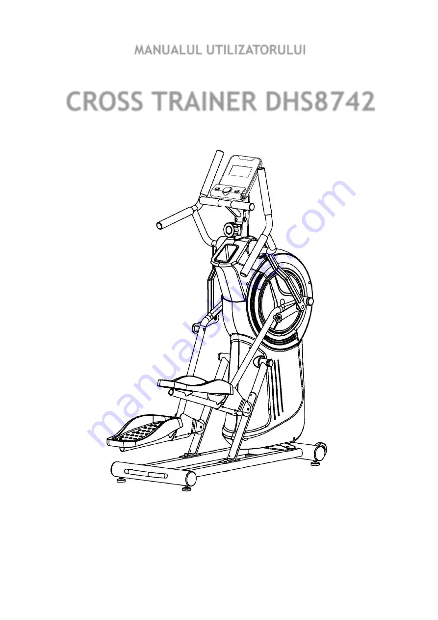 DHS Fitness DHS8742 Скачать руководство пользователя страница 1