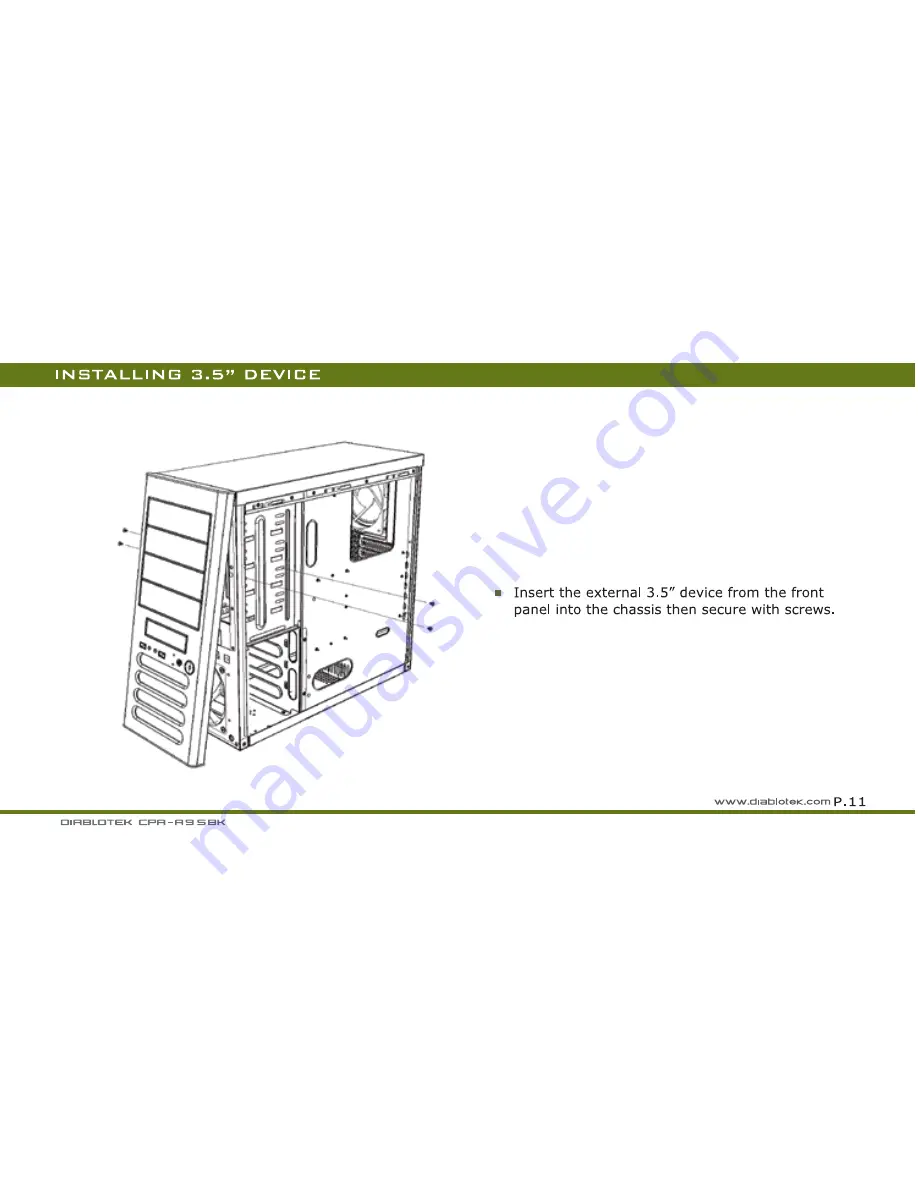 Diablotek FLY User Manual Download Page 12