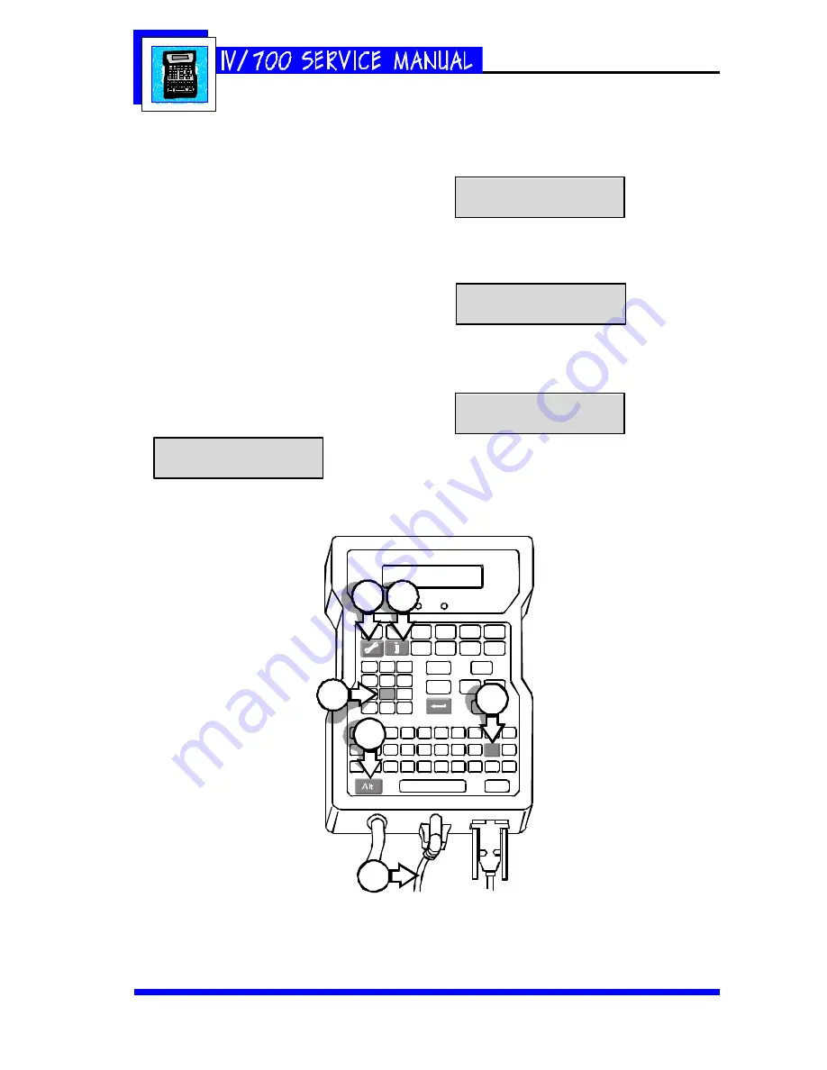 Diagraph I.V./700 Service Manual Download Page 49