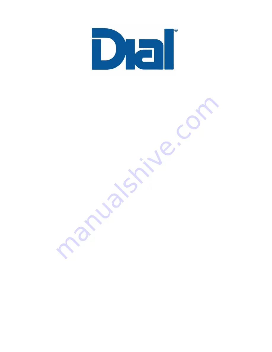 DIAL PEC-A-7500-1M User Manual Download Page 1