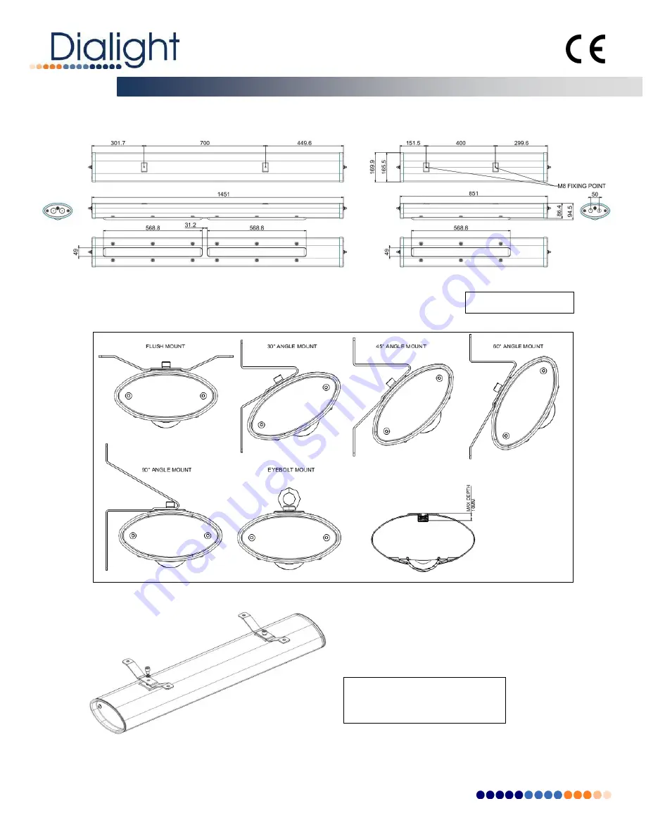 Dialight DuroSite Operating Instructions Manual Download Page 2