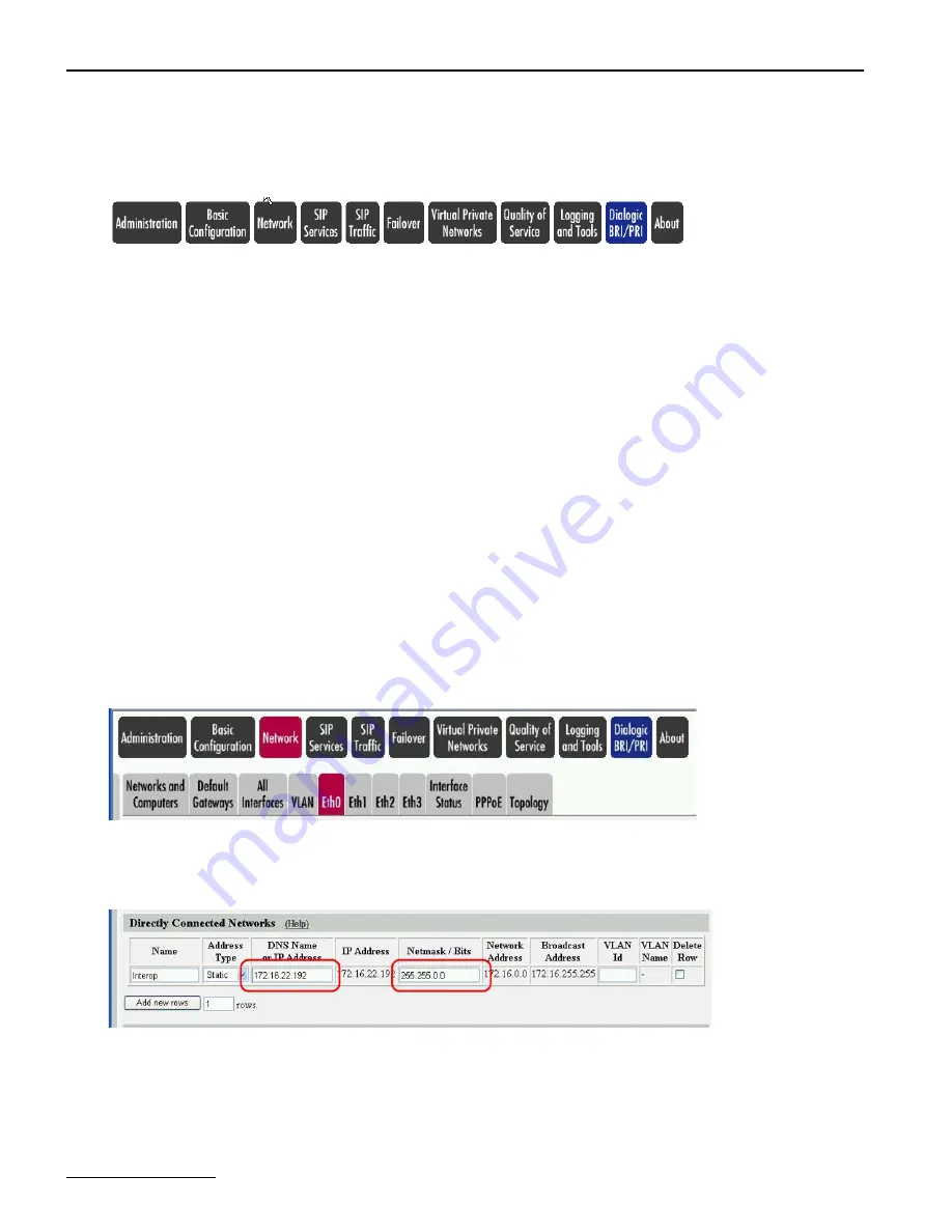 Dialogic BN500IP Installation And Configuration Manual Download Page 24