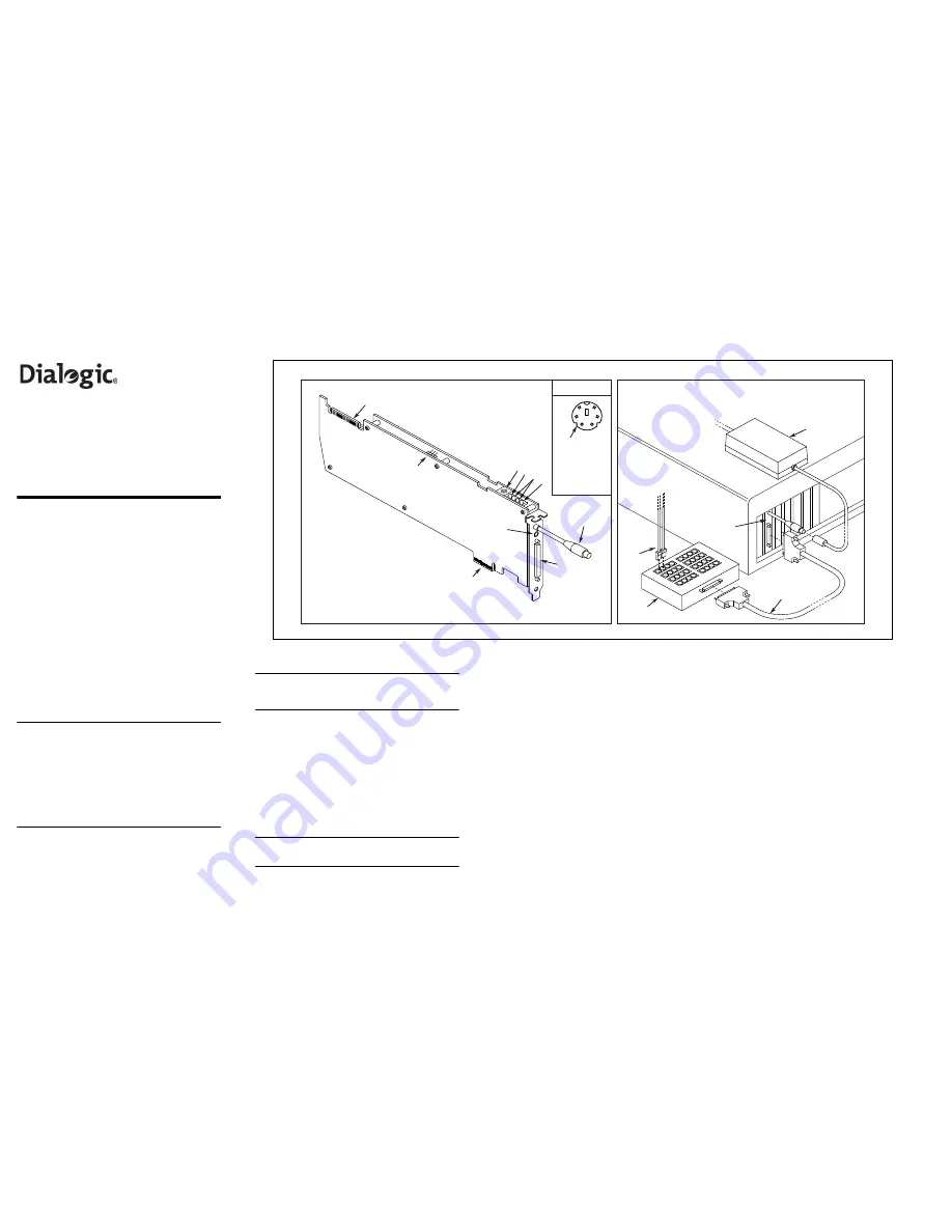 Dialogic DISI16-EW Installation Manual Download Page 1