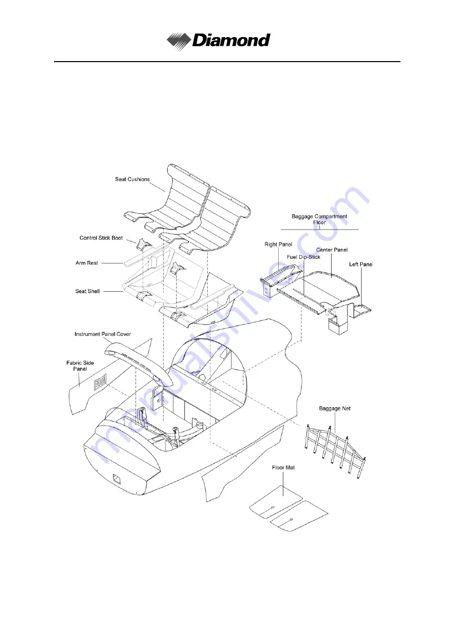 Diamond Aircraft DV 20 E 2022 Airplane Maintenance Manual Download Page 294