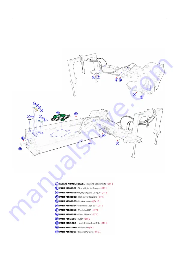 diamond mowers Rear Swing Flail Скачать руководство пользователя страница 43