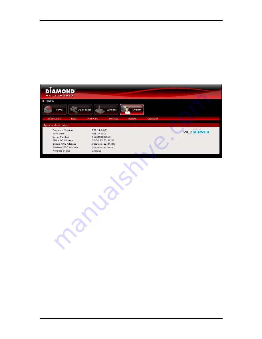 Diamond Multimedia WR300N Quick Start Manual Download Page 21