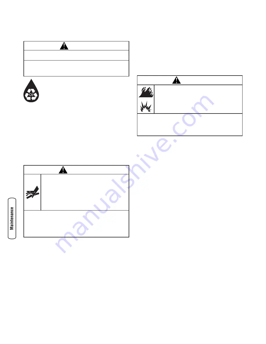 Diamond Power Products 203709GS Operator'S Manual Download Page 18