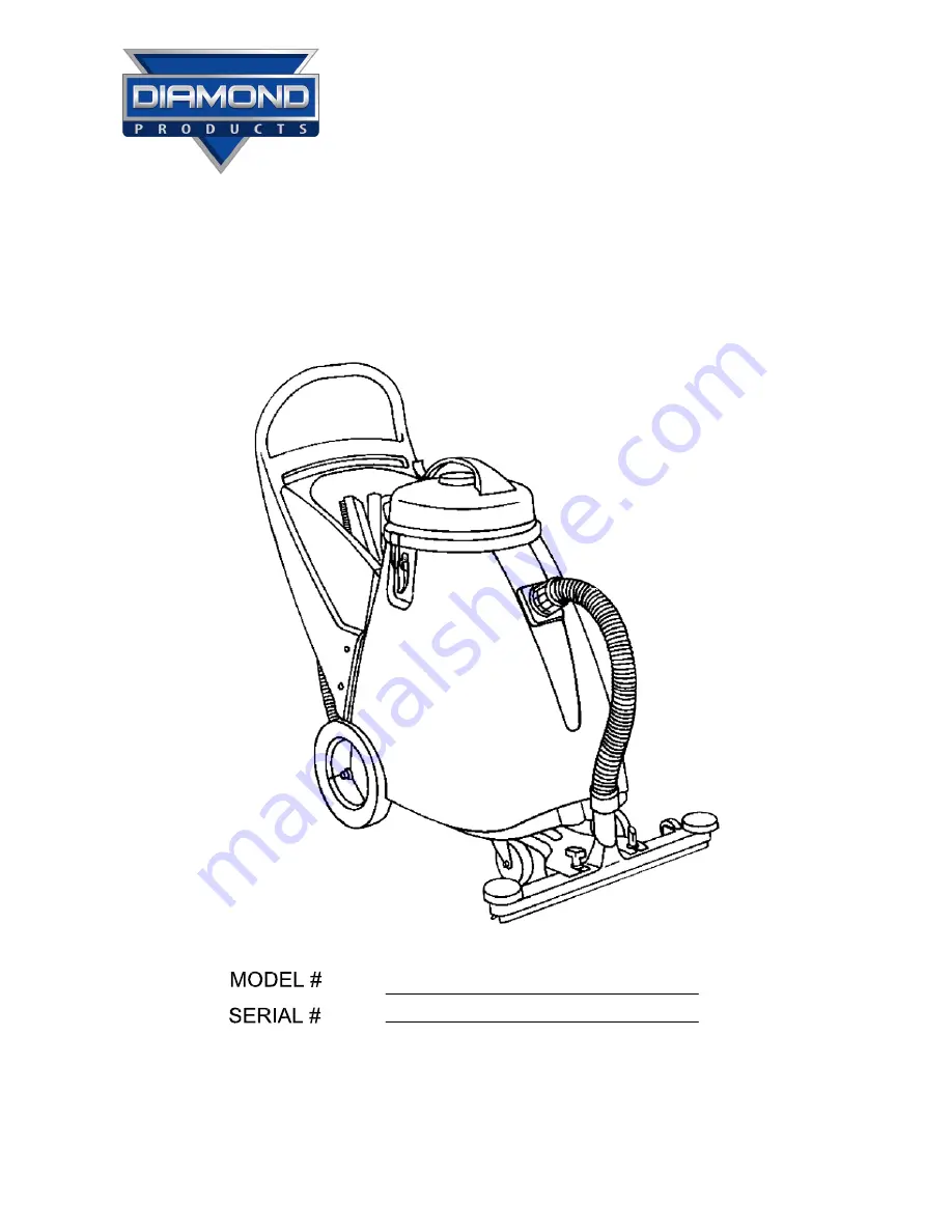 Diamond Products DP80500 Скачать руководство пользователя страница 1