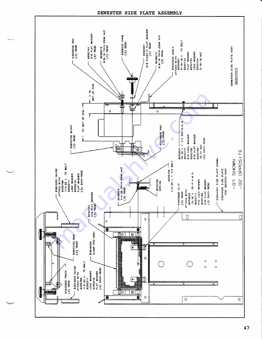 Diamond Systems 70 CPH FARMPACKE Manual Download Page 54