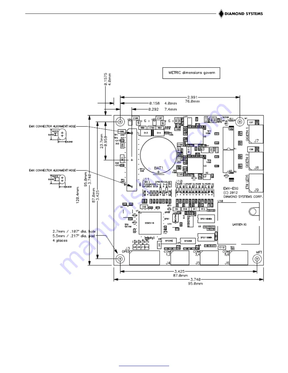 Diamond Systems EMX-ESG Series User Manual Download Page 7