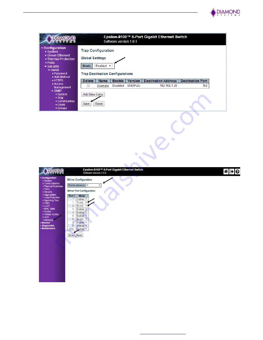 Diamond Systems EPSILON 8130 Series Скачать руководство пользователя страница 31