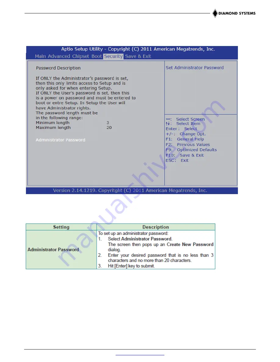 Diamond Systems PCI/104-Express QSeven Скачать руководство пользователя страница 44