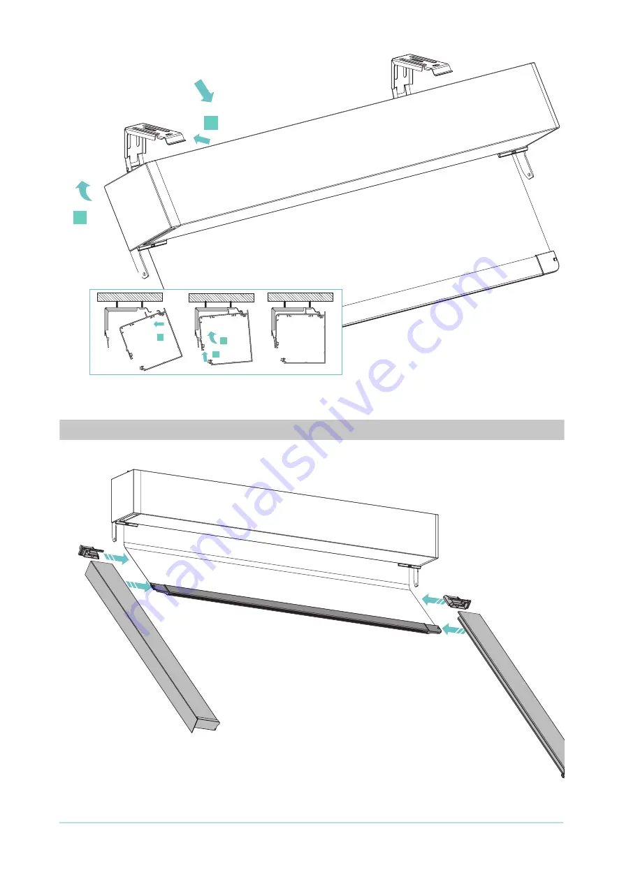 Diaz Smart Dim-out roller blind Скачать руководство пользователя страница 2