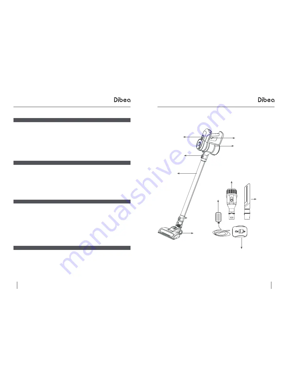 dibea D008 Instruction Manual Download Page 4