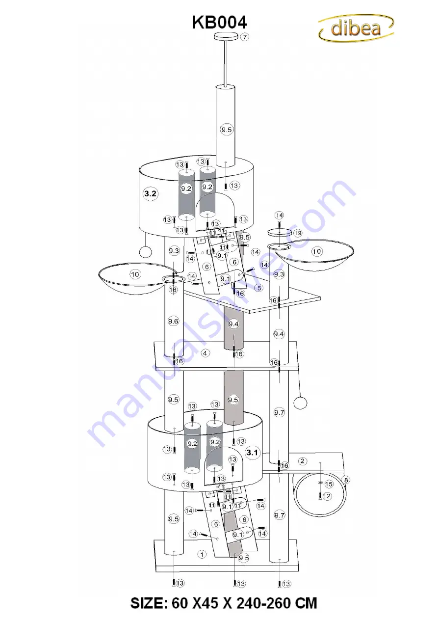 dibea KB004 Manual Download Page 1