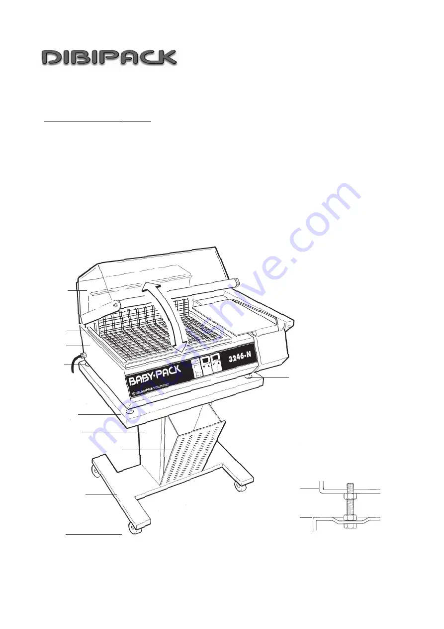 Dibipack BABYPACK 3246-N Instruction Book Download Page 10